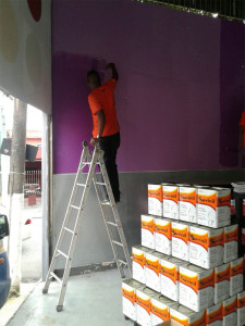 painel durante